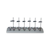 Multihead Magnetic Heating Stirrer PH-6 Series, 6-Head Constant Temperature Stirrer with Stepless Speed Control, 6×200W Heating Power, 100-1000ml Capacity