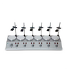 Multihead Magnetic Heating Stirrer PH-6 Series, 6-Head Constant Temperature Stirrer with Stepless Speed Control, 6×200W Heating Power, 100-1000ml Capacity