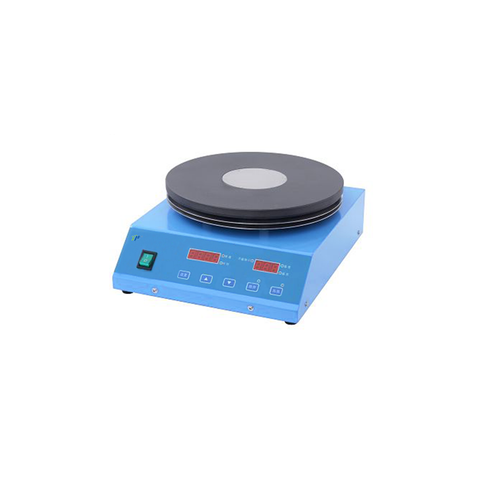 Large volume thermostat magnetic stirrer
