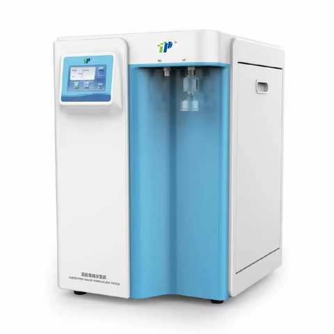 Laboratory Ultrapure Water System 20L/H – 18.25MΩ·cm RO+UP Water Purifier with Touchscreen & Multi-Point Monitoring